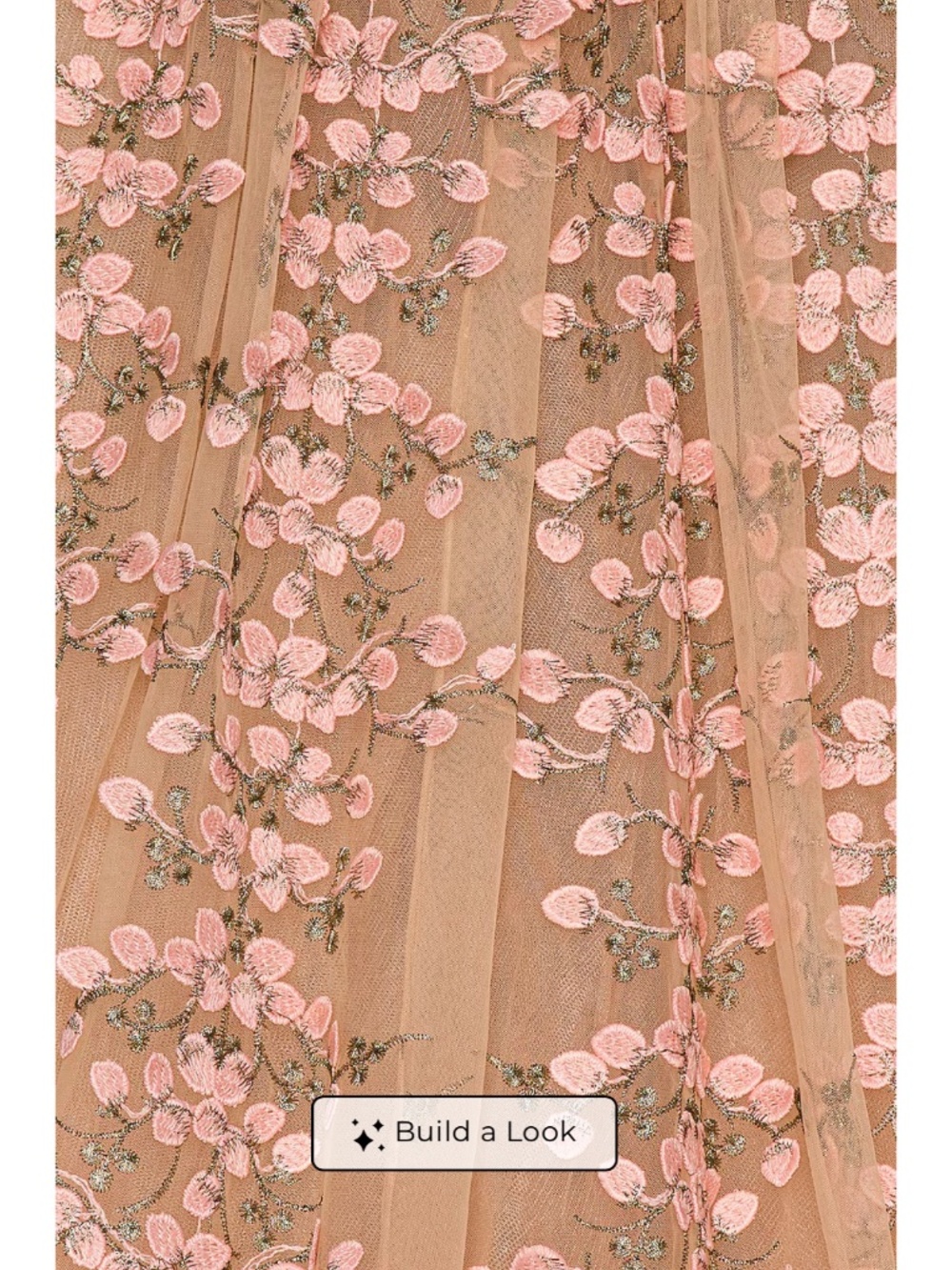 Bronx & Banco Megan Maxi Dress Rose Floral Embroidered Gown Size S - Picture 4 of 13